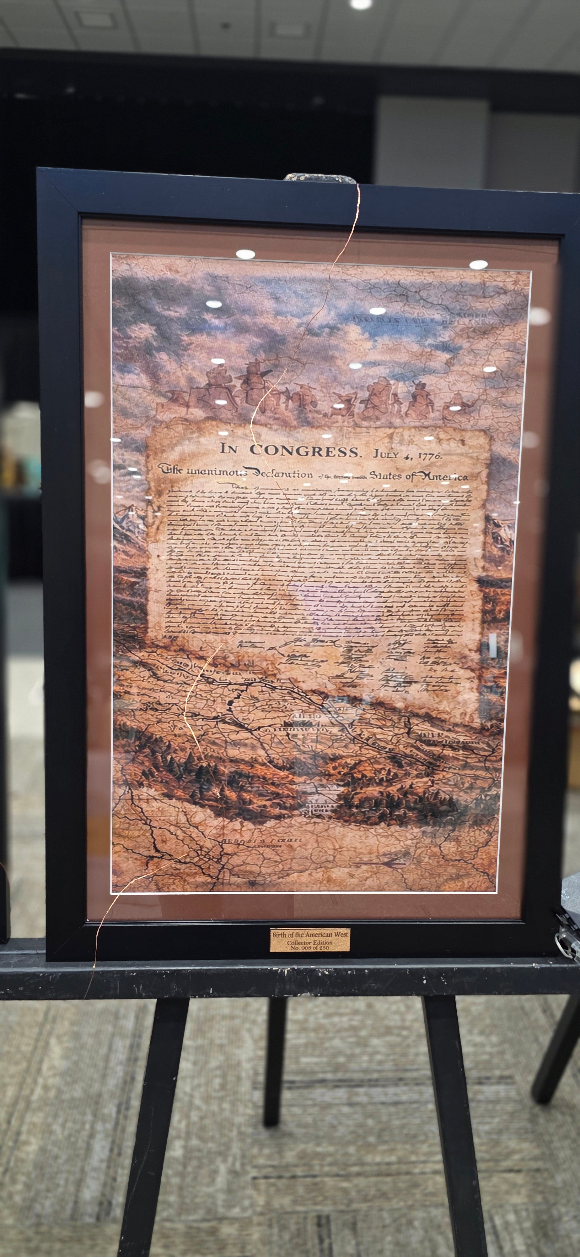 Wyoming Tribute to America TripTych Series Framed - PRE-ORDER AS SOON AS 5/10/2026
