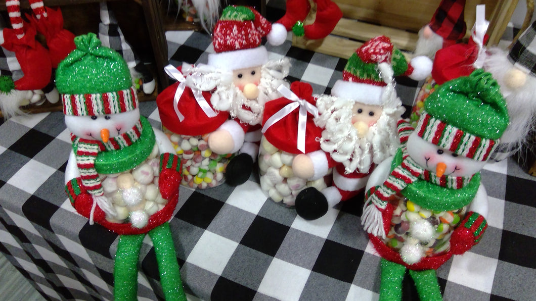 Limited Edition Holiday Characters Freeze-Dried Candy Jars